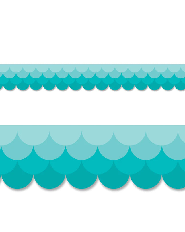 BORDE OMBRE TURQUOISE