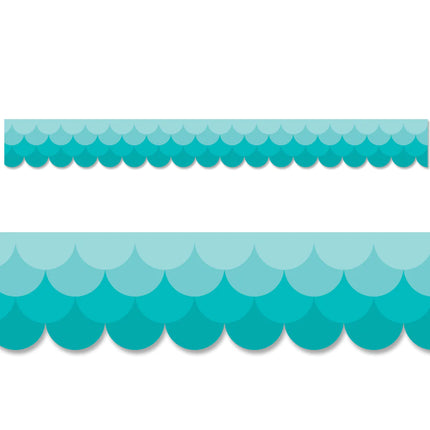 BORDE OMBRE TURQUOISE