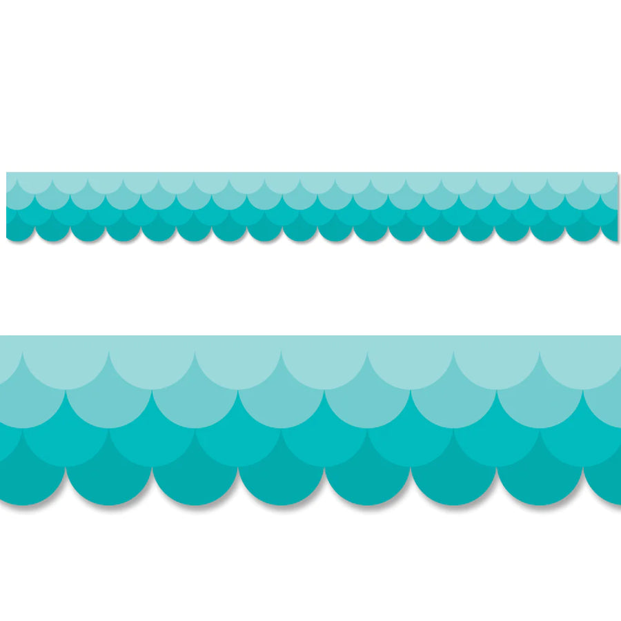 BORDE OMBRE TURQUOISE