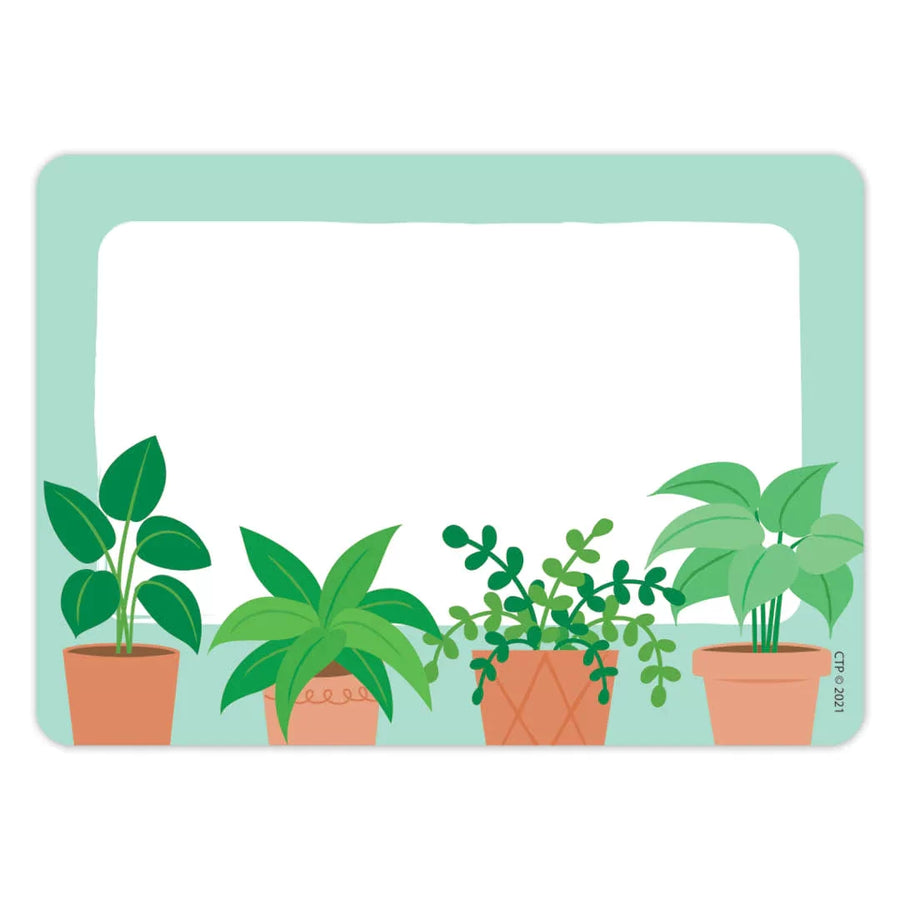 NAME TAGS POSITIVELY PLANTS