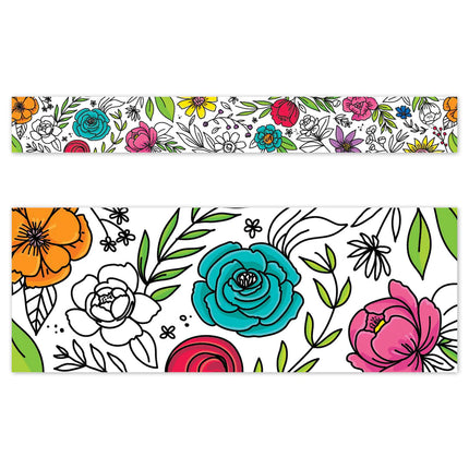 BORDE DOODLY BLOOMS