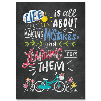 POSTER CHALK IT UP! LIFE IS ALL