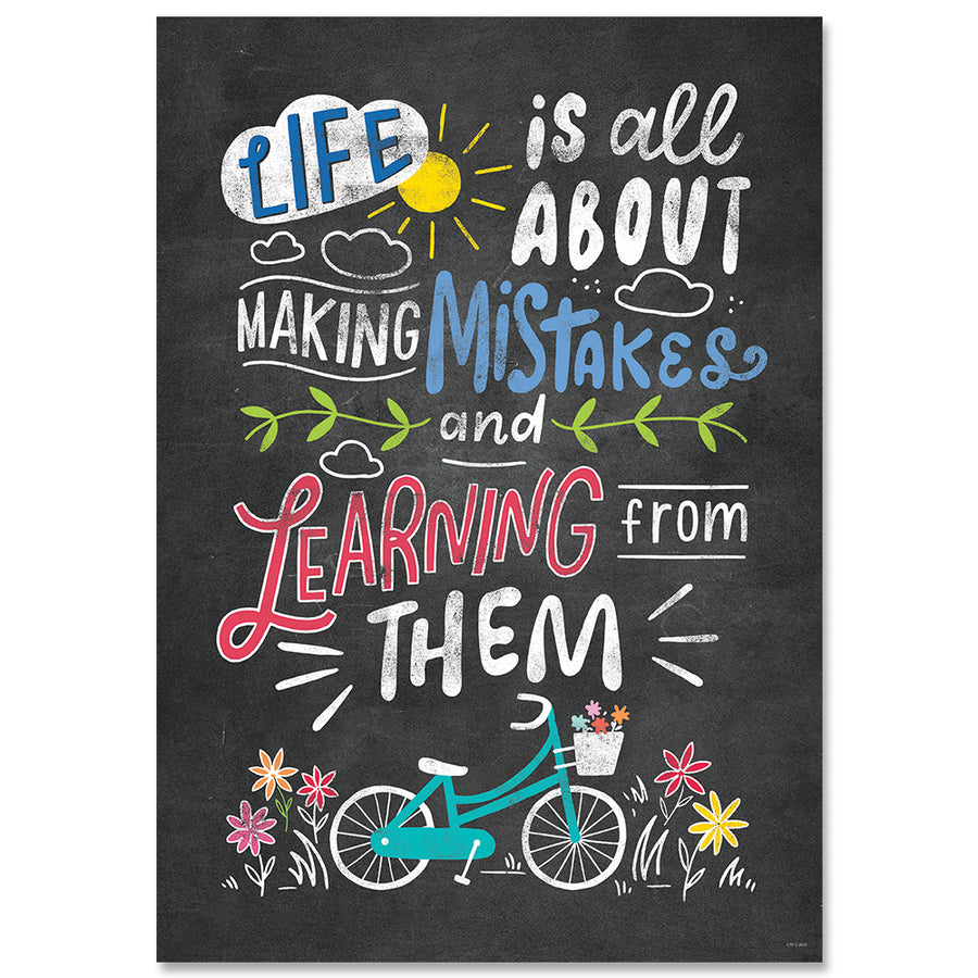 POSTER CHALK IT UP! LIFE IS ALL