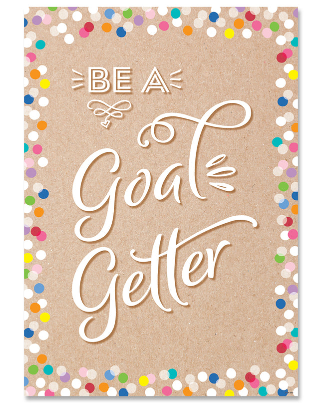POSTER KRAFTY POP BE A GOAL GETTER