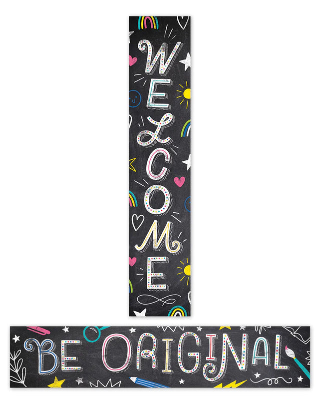 BANNER CHALK IT UP! WELCOME