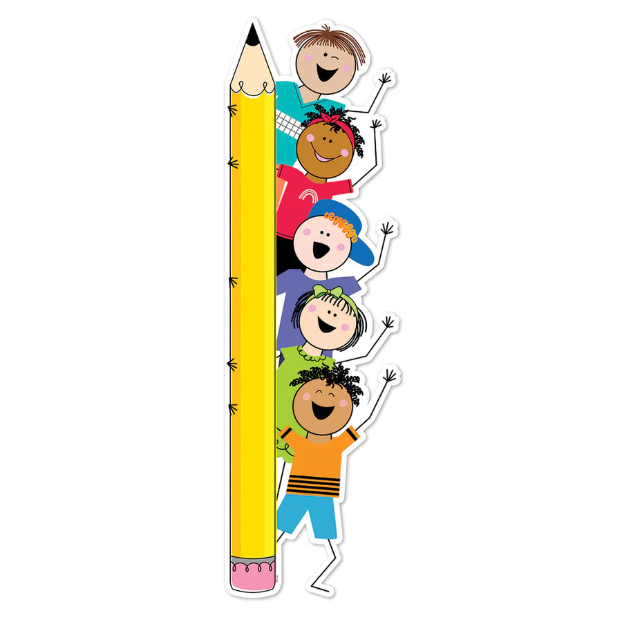 BANNER STICK KID FRIENDS GIANT
