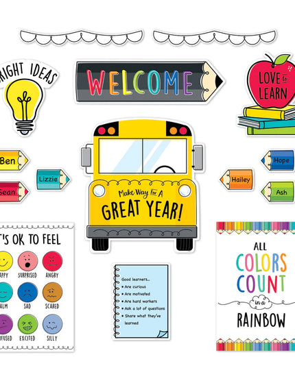 BULLETIN CORE DECOR READY FOR SCHOOL