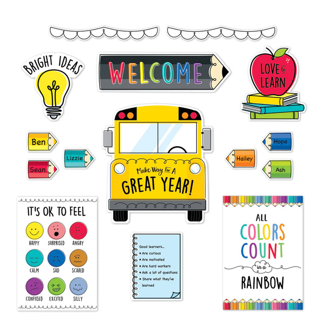 BULLETIN CORE DECOR READY FOR SCHOOL