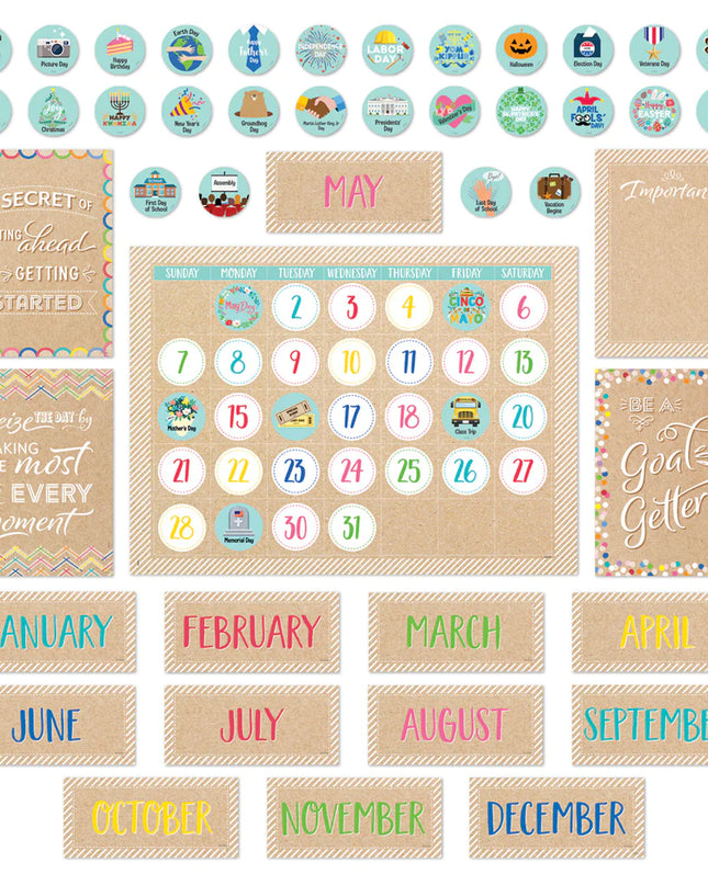 BULLETIN KRAFTY POP CALENDAR