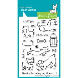 CLEAR STAMPS CRITTERS AT THE DOG