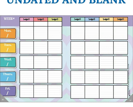 PLANNER TEACHER RETRO REMIX