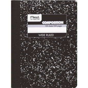CUADERNO MEAD COMPOSITION WIDE RULED 1MAT