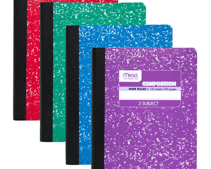 CUADERNO MEAD COMPOSITION  3MAT