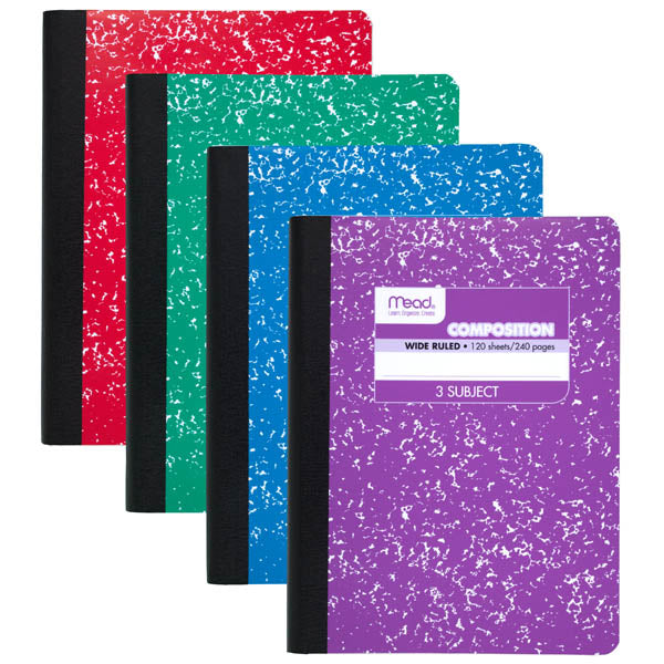 CUADERNO MEAD COMPOSITION  3MAT