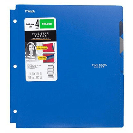FOLDER C/BOLSAS FIVE STAR