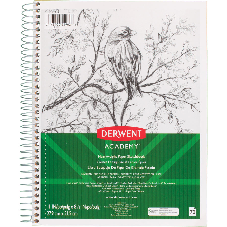 SKETCH BOOK DERWENT 11X8.5
