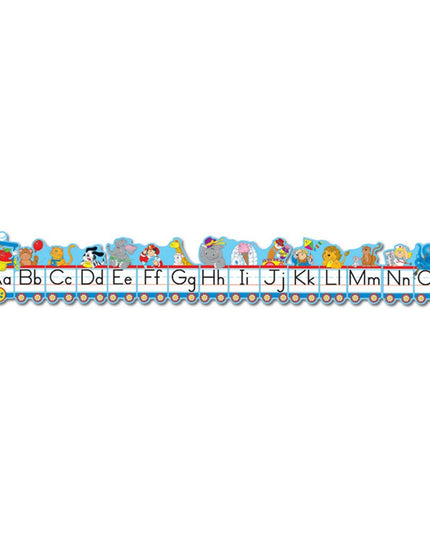 BULLETIN ALPHABET TRAIN CARSON
