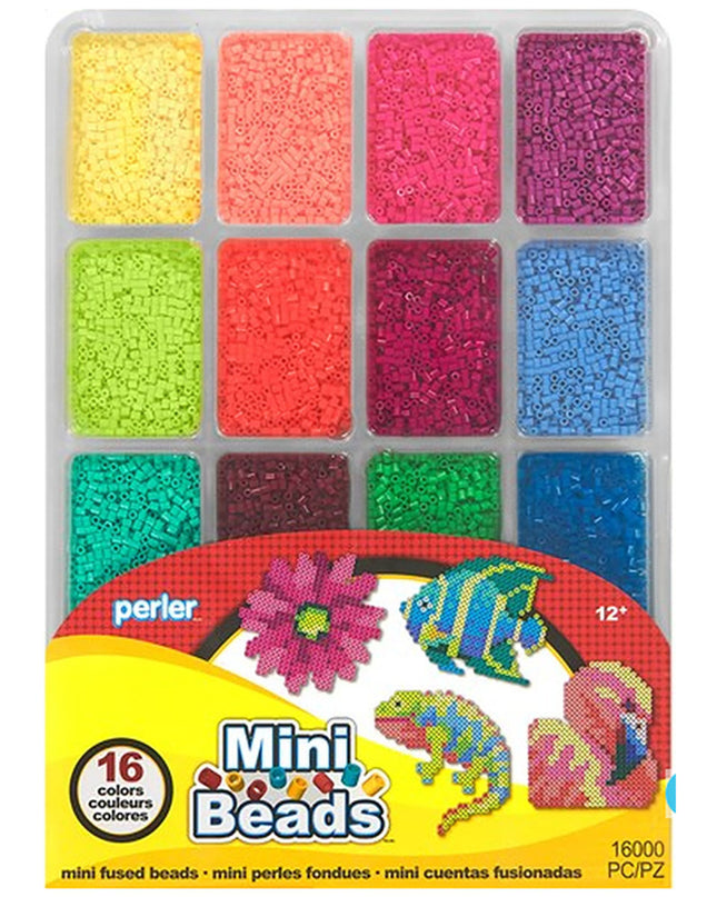 JUEGO MINI BEAD TRAY TROPICAL COLORS 16000UND
