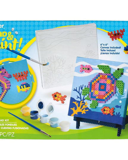 JUEGO BEAD & PAINT UNDERWATER 1500+CANVAS+PATRONES