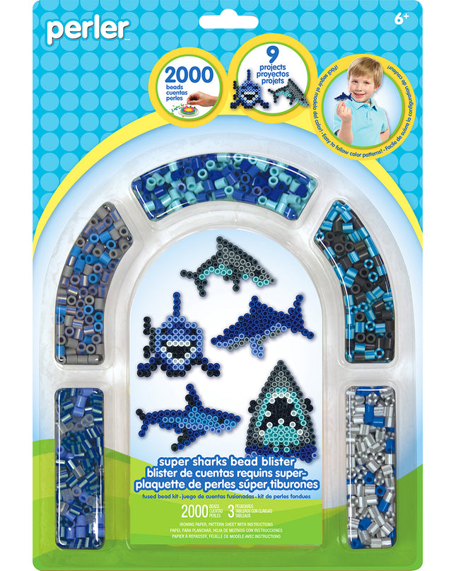 JUEGO BEAD SHARKS 2000+PATRONES A REALIZAR
