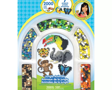 JUEGO BEAD JUNGLE ANIMALS 2000+PATRONES A REALIZAR