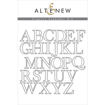 DIE CLASSIC ALPHABET