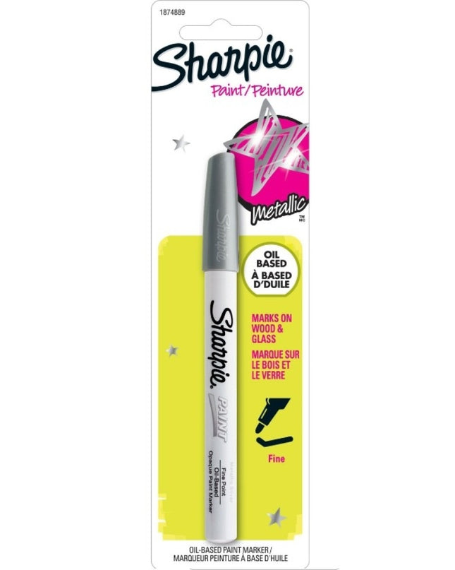 MARCADOR PUNTA FINA SILVER SHARPIE