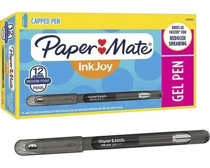 BOLIGRAFO INKJOY GEL 0.7 NEGRO PAPER MATE