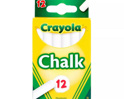 TIZA BLANCA CRAYOLA 12UNID