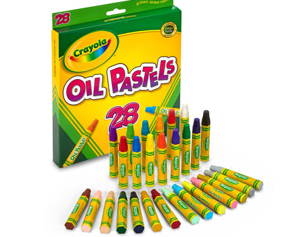 OIL PASTEL CRAYOLA 28CLRS