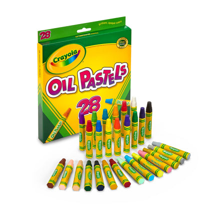 OIL PASTEL CRAYOLA 28CLRS