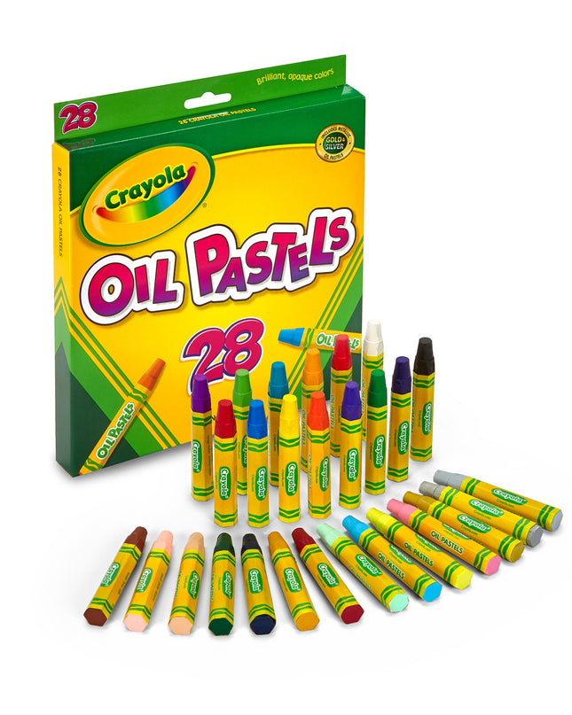 OIL PASTEL CRAYOLA 28CLRS