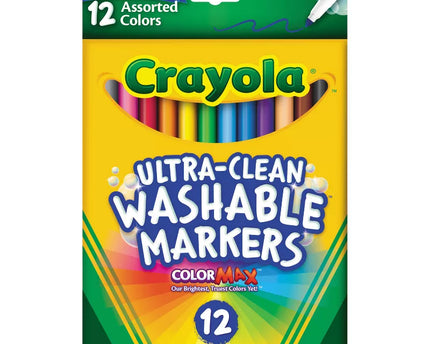 MARCADORES CRAYOLA DELGADOS 12`S