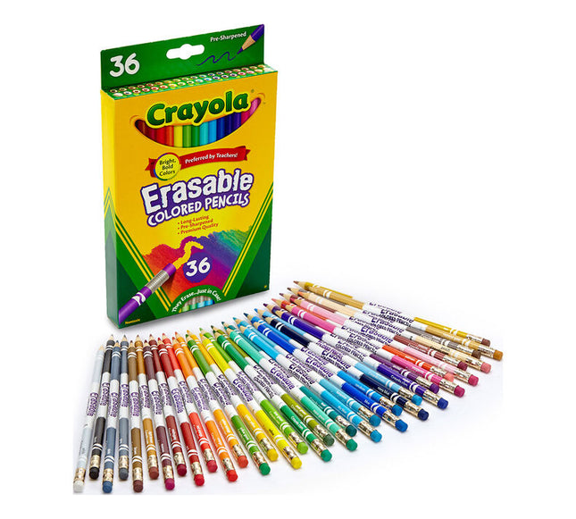 COLORES BORRABLES CRAYOLA 36 UNID