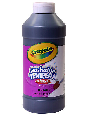 TEMPERA CRAYOLA NEGRA ART/II 16OZ