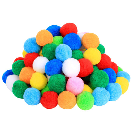 POMPOM GAMA COLORES VARIOS 100PC