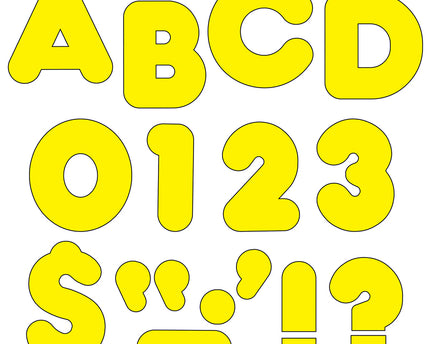 LETRAS YELLOW CASUAL #4