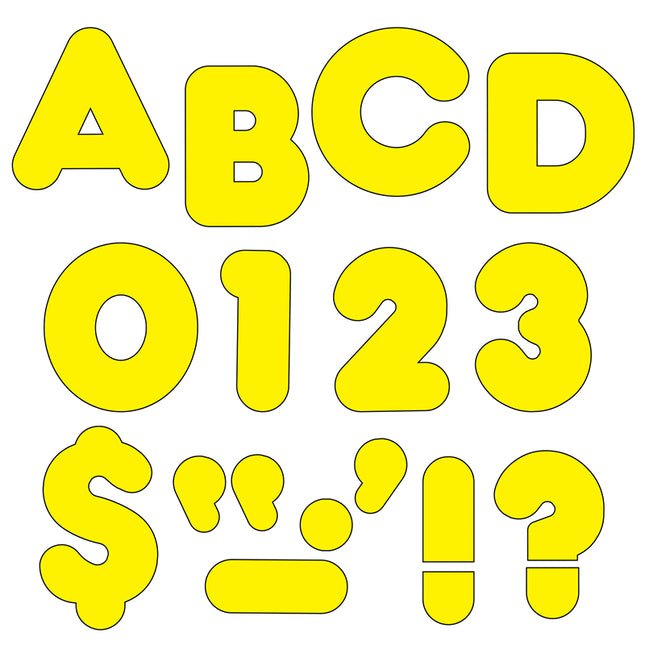 LETRAS YELLOW CASUAL #4