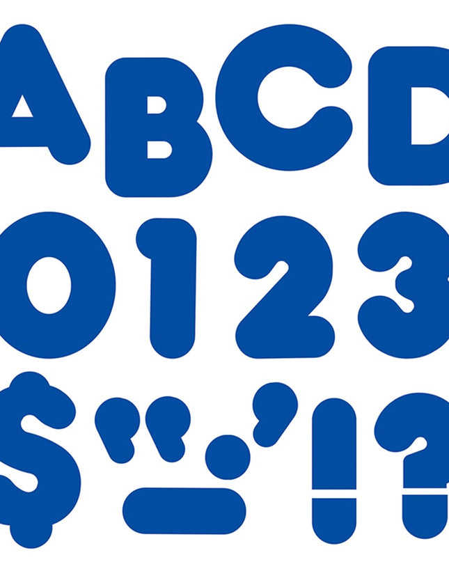 LETRAS CASUAL ROYAL BLUE #4