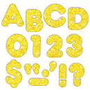 LETRAS  SPARKLE CASUAL YELLOW #4