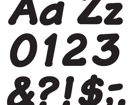 LETRAS #4 BLACK  ITALIC
