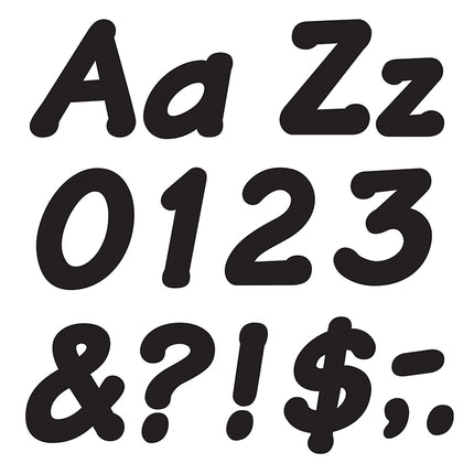 LETRAS #4 BLACK  ITALIC