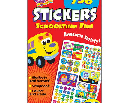 STICKERS SCHOOLTIME FUN