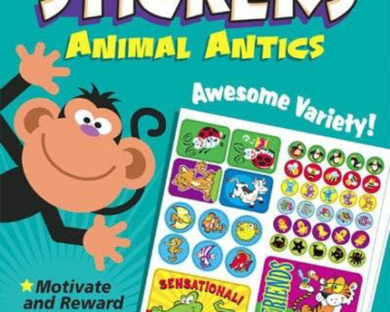 ANIMAL ANTICS STICKER PAD