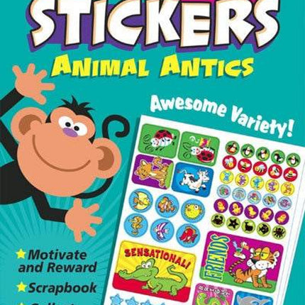 ANIMAL ANTICS STICKER PAD
