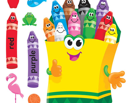 BULLETIN COLORFUL CRAYONS T8076