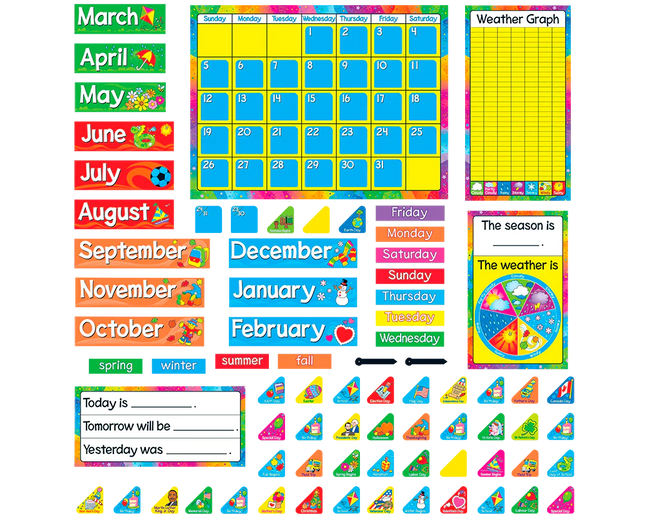 BULLETIN YEAR AROUND CALENDAR T8096
