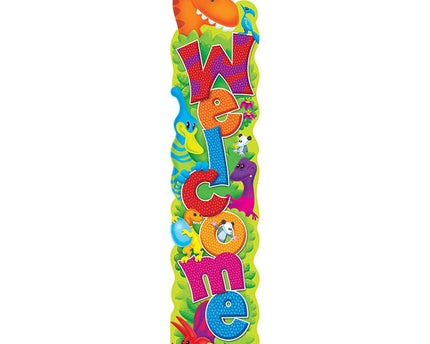 BANNER WELCOME DINO-MITE