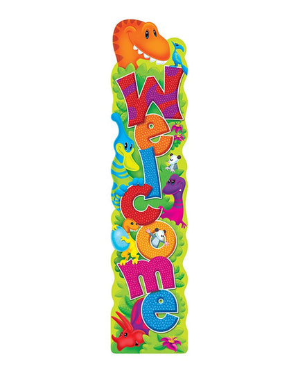 BANNER WELCOME DINO-MITE
