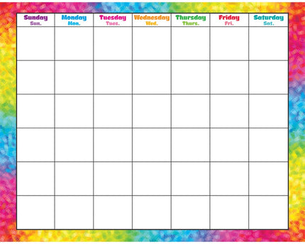 CALENDARIO COLORFUL BRUSH